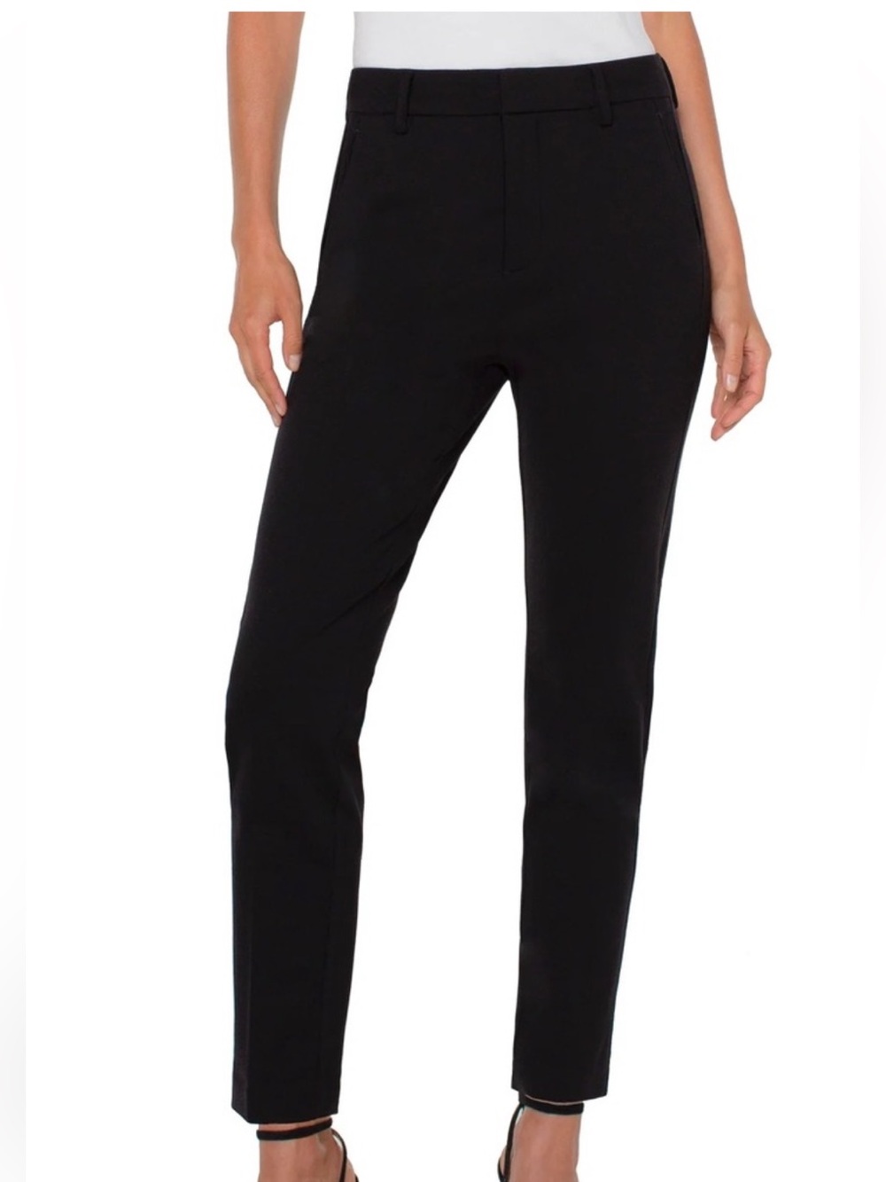 Liverpool Women’s Black Slim Straight Dress Pants 565